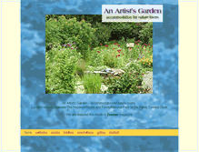 Tablet Screenshot of anartistsgarden.com